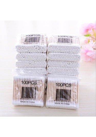 Springsun "100 Adet Mikro Pamuklu Çubuk - Hassas Temizlik Ve Makyaj İçin, Elektronik Ve El Sanatlarında Kullanım" Diğer