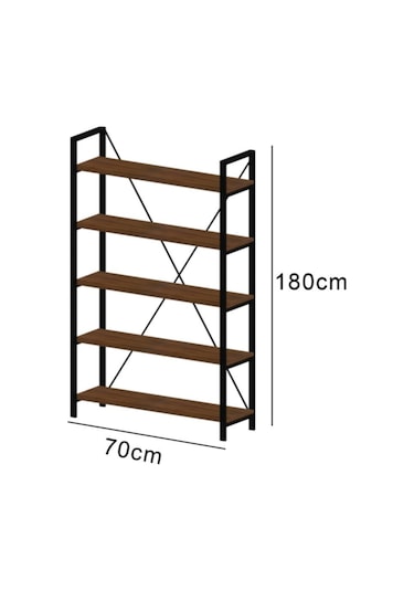 Wood House - Eftelya Kitaplık Beyaz