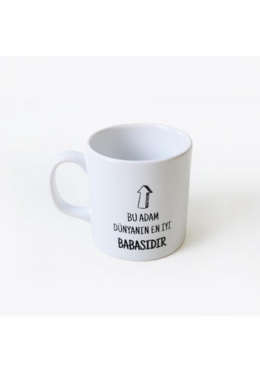 Keramika Bu Adam Silindir Kupa 10 Cm