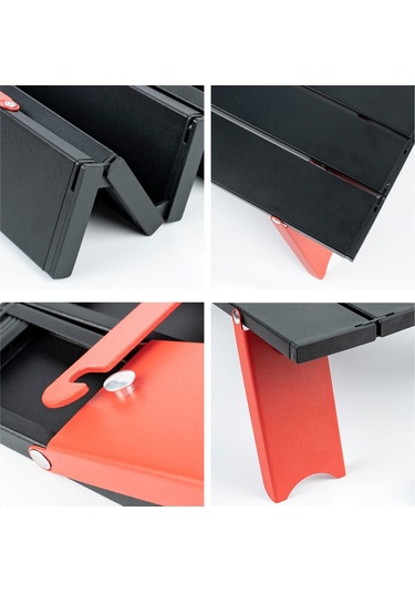 Aotu Açık Kamp Mini Masa Alüminyum Alaşımlı Ultra Hafif Katlanabilir Taşınabilir Masa Masası 001