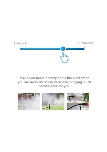 Lcd Otomatik Su Tasarruflu Dijital Bahçe Ve Bitki Sulama Zamanlayıcı 6769 Yeşil