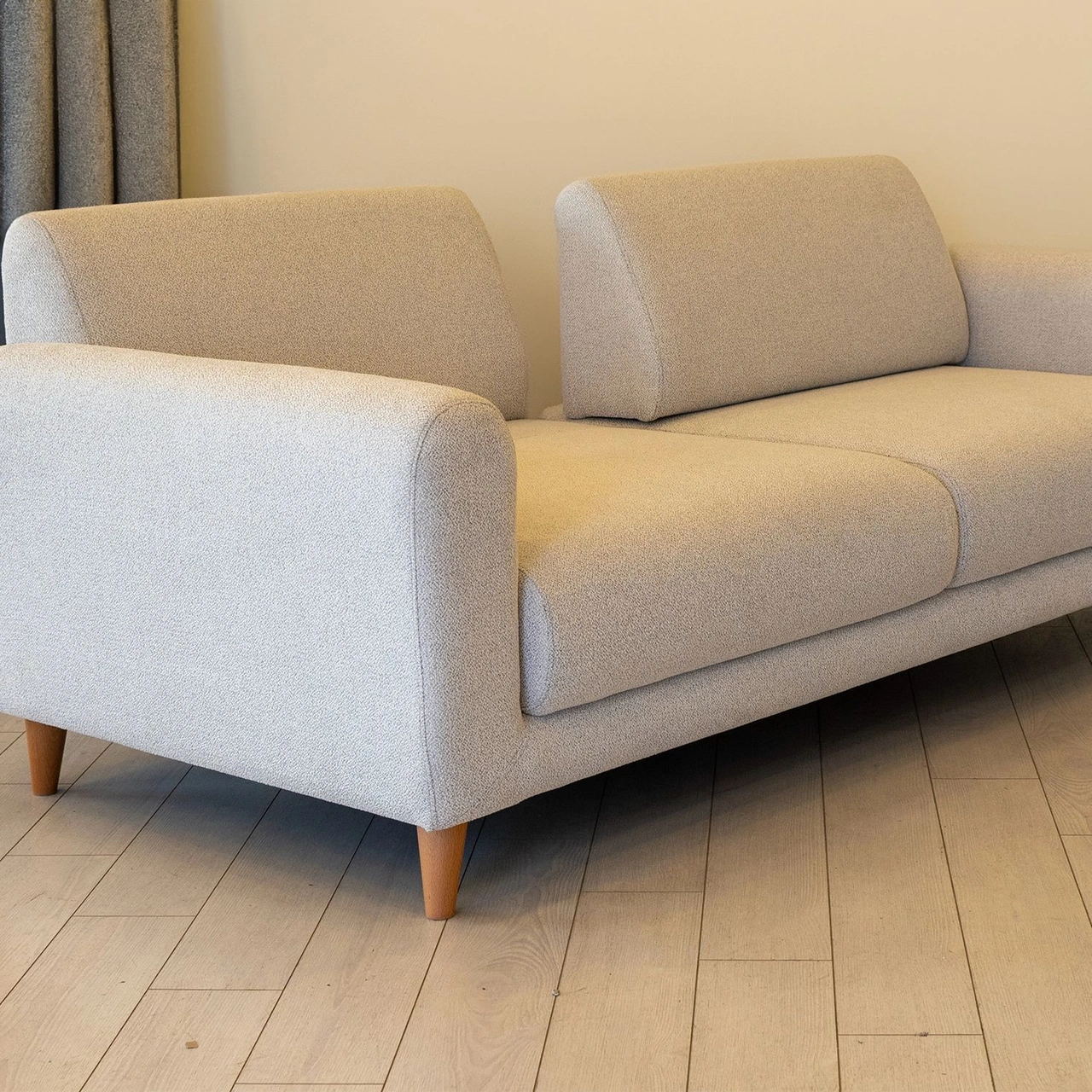 Mitra 3'lü Koltuk Ares09 Bej