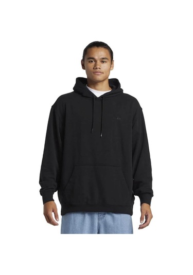 Quiksilver Salt Water Hoodie Erkek Sweatshirt Siyah