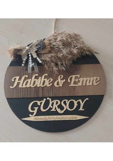 Kişiye Özel Hoşgeldiniz Yazılı Aynalı Pleksi Dekoratif Dış Kapı S Çok Renkli