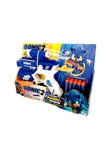 Sonic Nörf Tabanca Oyuncak Sünger Plastikatan Nerf Silah