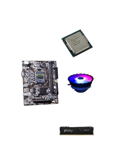 Rbd10052 İ7 6700 / 16gb Ram / 12cm Rainbow Fan Bundle Set