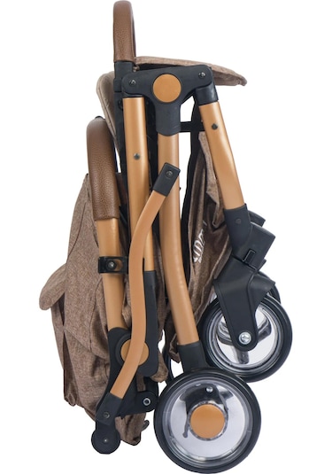 Mimma Baby Drone Kabin Bebek Arabası Gold Kahve