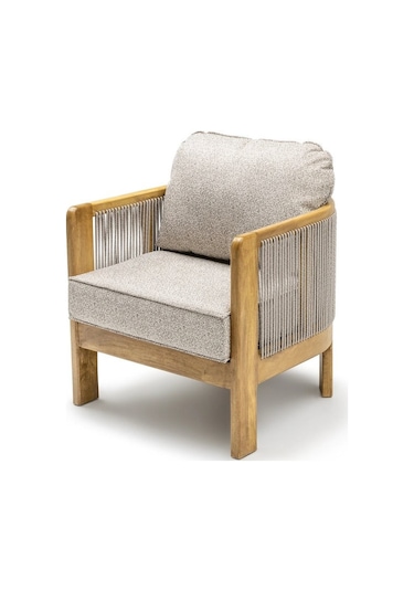 Ares Wood Bahçe Balkon Oturma Grubu Ahşap