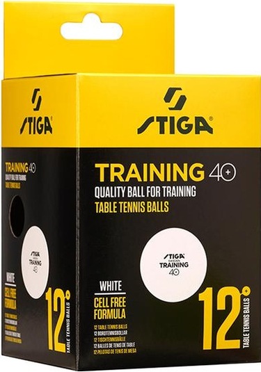 Stiga Table Tenis Ball Traınıng Pinpon Topu Beyaz 12li 1110-2610-12