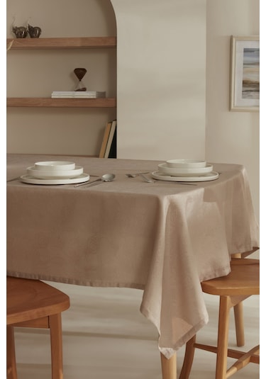 Karaca Home Elizabeth Masa Örtüsü Bej Bej