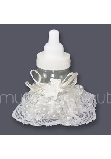 Mutluadim 12 Adet Emzikli Ayıcıklı Fırfırlı Biberon