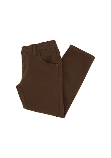U.s. Polo Assn. Erkek Çocuk Kahverengi Pantolon Kanvas-chino 50311575-vr029 Kahverengi