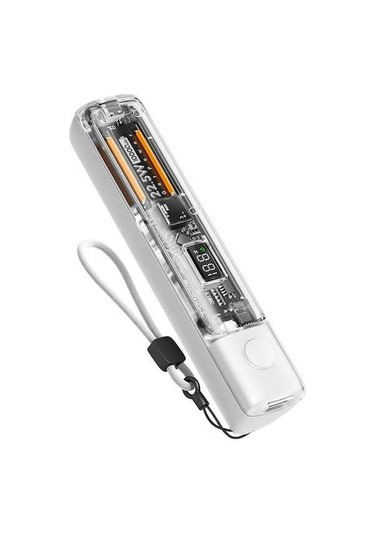 Novahub Yeni Model 22.5w Mini Şarj 10000mah Güç Kaynağı Beyaz, Hızlı Taşınabilir Beyaz