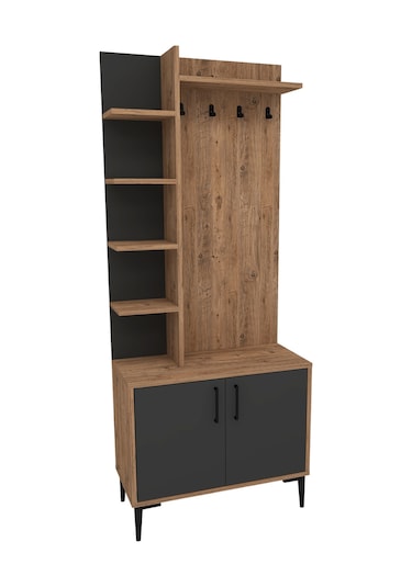 Arnetti Askılı Julendor Portmanto, Atlantik Çam Antrasit