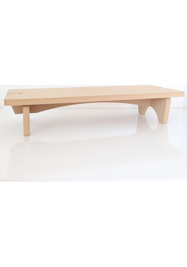 Hanwood Monitör Standı – Monitör Yükseltici – Laptop Standı – Ahşap – AMS1