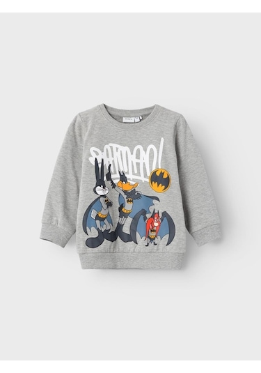 Name It Loney Tunes Gri-melanj Erkek Çocuk Sweat 13221179 001 Gri Melanj