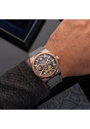 Earnshaw Es-8291-02 Erkek Kol Saati Metalik Gri