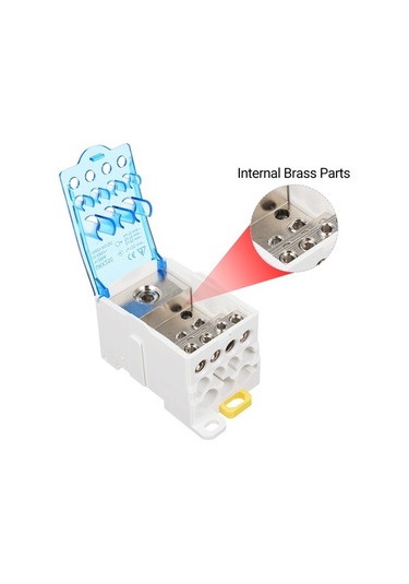 Carrier- Dayanıklı, Ukk250a 11 Çıkışlı Ray Montajlı Terminal