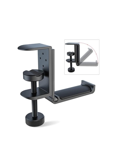 Suntek Metal Alaşım Oyun Kulaklığı Kulaklık Kanca Siyah-bir