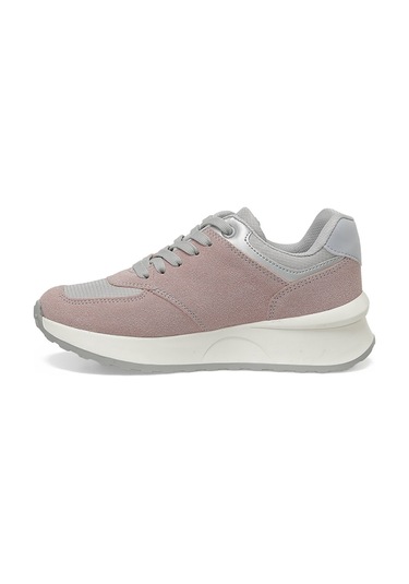 Butigo Perfa 3Pr Pudra Kadın Sneaker 101529537 Gri - Gümüş - Pembe