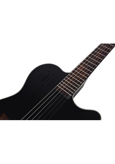 Tayste Cg-100eq Bk Silent Elektro Klasik Gitar