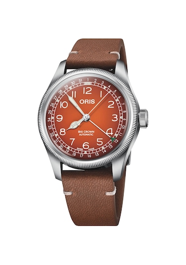 Oris Big Crown Oris X Cervo Volante 40.00 Mm Otomatik Saat 01 754 Turuncu