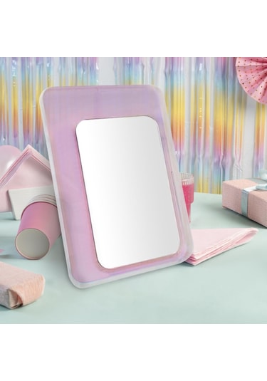 Suntek Cafe Dekorasyonu Için Makyaj Aynası Akrilik Masa