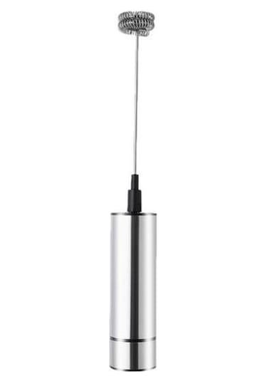 Soulader Elektrikli Süt Köpürtücü - Paslanmaz Çelik Çubuk İle Otomatik Süt Isıtıcı Ve Köpük Yapma Makinesi Evde Kafe Kalitesi Latte, Cappuccino, Sıcak Çikolata Hazırlama Aleti Gümüş