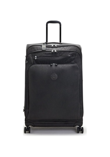 Kıplıng New Youri Spin L Büyük Boy Tekerlekli Valiz Siyah Black Noır