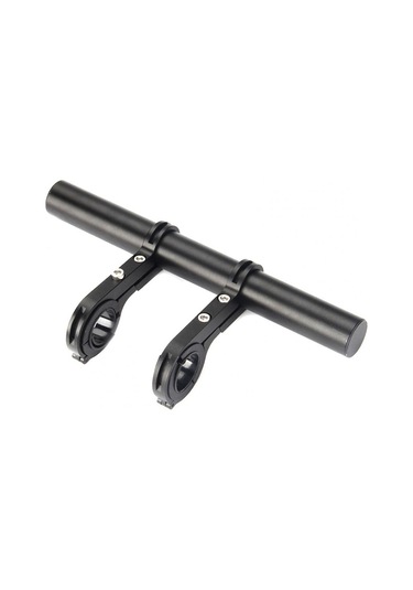 Bisiklet Gidon Bisiklet El Feneri Tutucu Gidon Bisiklet Aksesuarları Genişletici Montaj Braketi Siyah Siyah