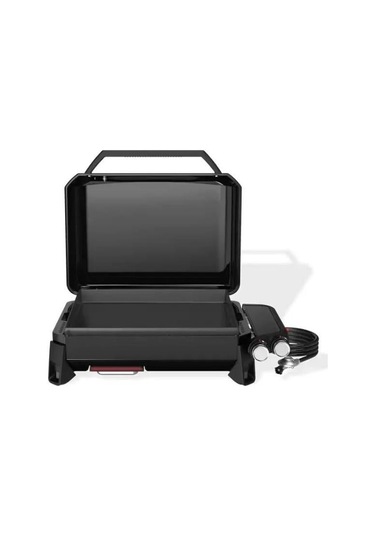 Weber Slate Gp 56 Cm Premium Griddle Taşınabilir Gaz Plancha -192 Siyah