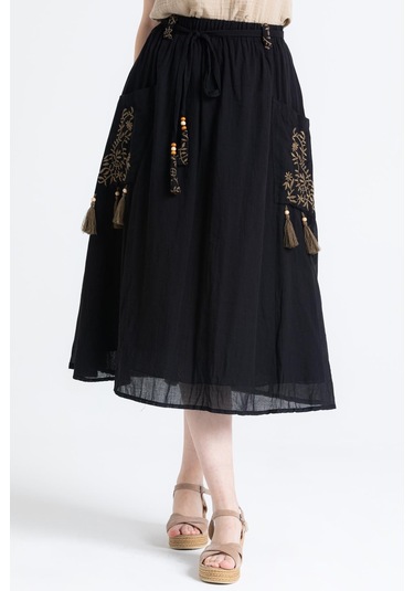 Nil Vual Midi Boy Etek Siyah Syh-siyah Siyah