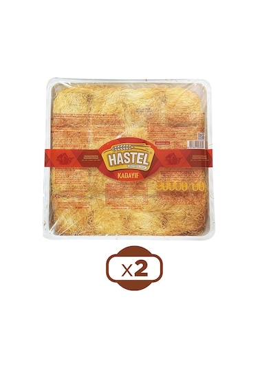 Hastel Kare Tepsi Kadayıf 2 x 500 G