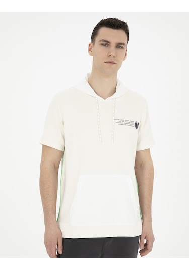 Pierre Cardin Erkek Ekru Sweatshirt 50282265-vr019 Ekru Pierre Cardin Erkek Ekru Sweatshirt 50282265-vr019 Ekru