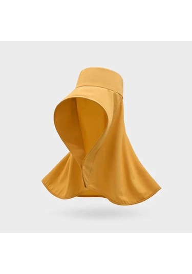 Snapbuy Kadın Uv Korumalı Büyük Ağızlı Balıkçı Şapkası - Yaz Güneşlik At Kuyruğu Kapordu Yeşilm Ordu Yeşil