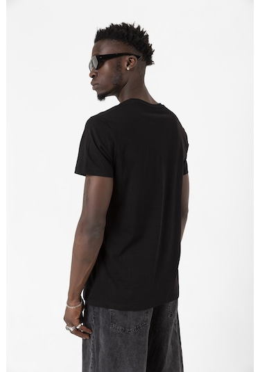 Camp Half Blood Zeus Siyah Erkek Tshirt Çok Renkli