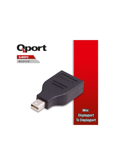 Qport Q-mdp2 Mını Dısplay Port To Dısplay Port Cevırıcı