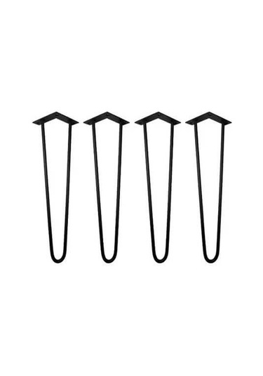 Demir Firkete Sehpa Mobilya Metal Ayağı 70 Cm