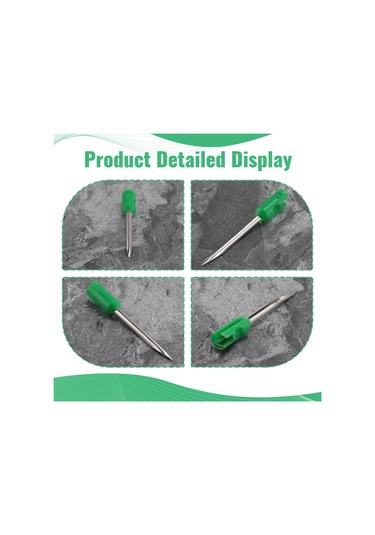 Yeşil Giysi Etiketleme Silahı Çelik İğneleri Bir Kutuda 5 Adet