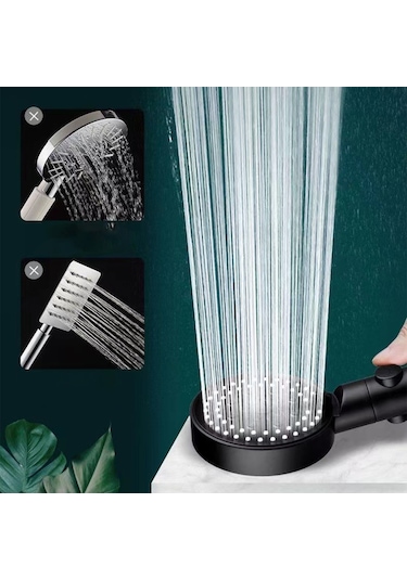 Kolay Temizlik Ve Ev Filtresi Uyumluluğu İçin Çıkarılabilir Tasarımlı El Duş Başlığı