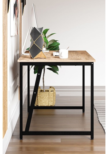 Ms2 Çalışma Masası,ofis Masası - 70x160 Cm - Çam Ms2 - 160 - Çam