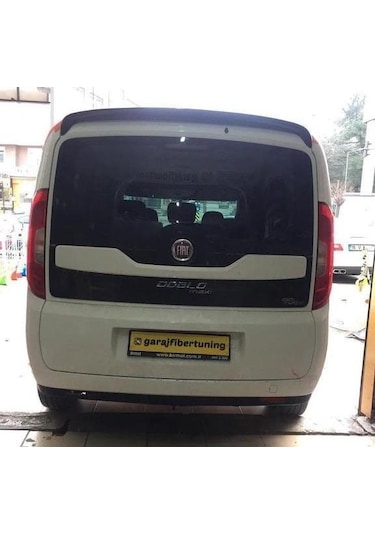 Fiat Doblo 2010-2022 Siyah Kulaklı Spoiler Sry
