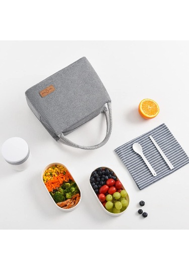 Yalıtımlı Öğle Yemeği Çantası, Flamingo Yalıtımlı Tote Çanta, Geniş Ağızlı Yalıtımlı Soğutucu Çanta, Su Geçirmez Ve Sızdırmaz, Yetişkinler, Çocuklar, Piknik, Çalışma Mavi S Çok Renkli