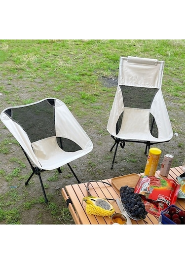Küçük Açık Kamp Eğlence Plajı Taşınabilir Katlanır Sandalye