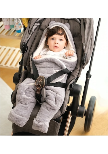 Owlishop Owli Dış Kundak 0-6 Ay Açık Gri