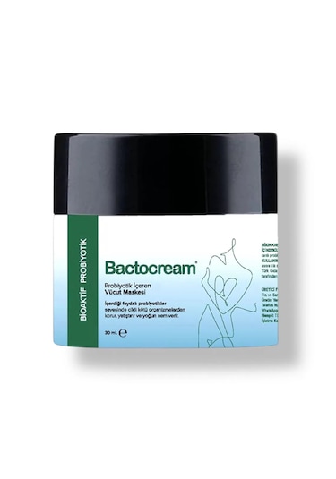Bactocream Canlı Probiyotik Içeren Vücut Maskesi 30 Ml