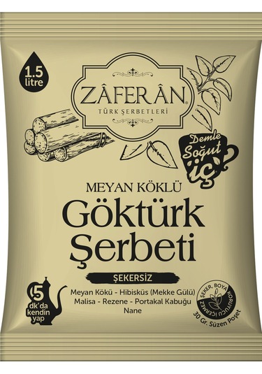 Zaferan Göktürk Şerbeti Avantaj Kutu 24 x 30 G