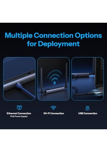 Zigbee/thread Poe Dongle Max, Ethernet, Wi-fi Ve Usb Bağlantılarını Katkı Sağlar, Efr32mg24&efr32d0 İle Zigbee Ağ