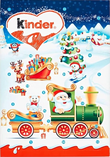 Kinder Mini Santa Noel Takvimi 141 G
