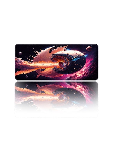 Mouse Pad Büyük Boy Gaming Oyuncu Xl 70x30 Cm SPACESHIP